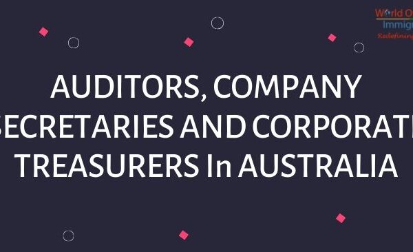 AUDITORS, COMPANY SECRETARIES AND CORPORATE TREASURERS In Australia